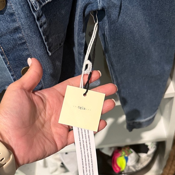 Women's Blue Jean Jacket - Picture 4 of 4